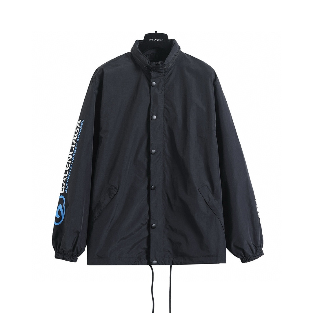 발렌시아가 바람막이 25FW 66ST494