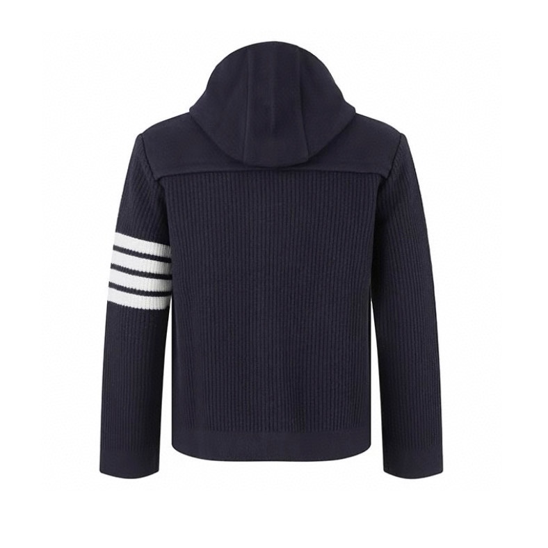 Alternative view of 톰브라운 울 후드 니트 자켓 25FW RA1260