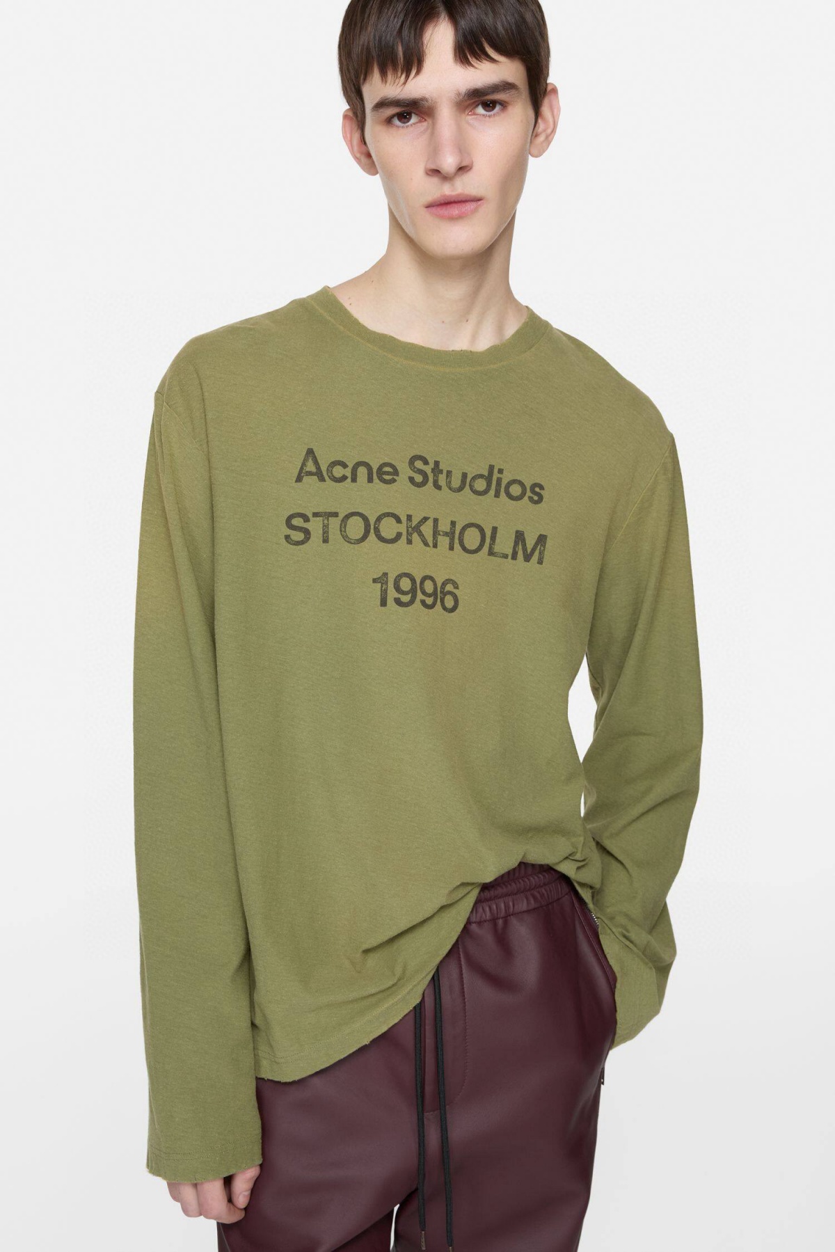 Alternative view of 아크네 롱슬리브 티셔츠 25FW RA1263-2