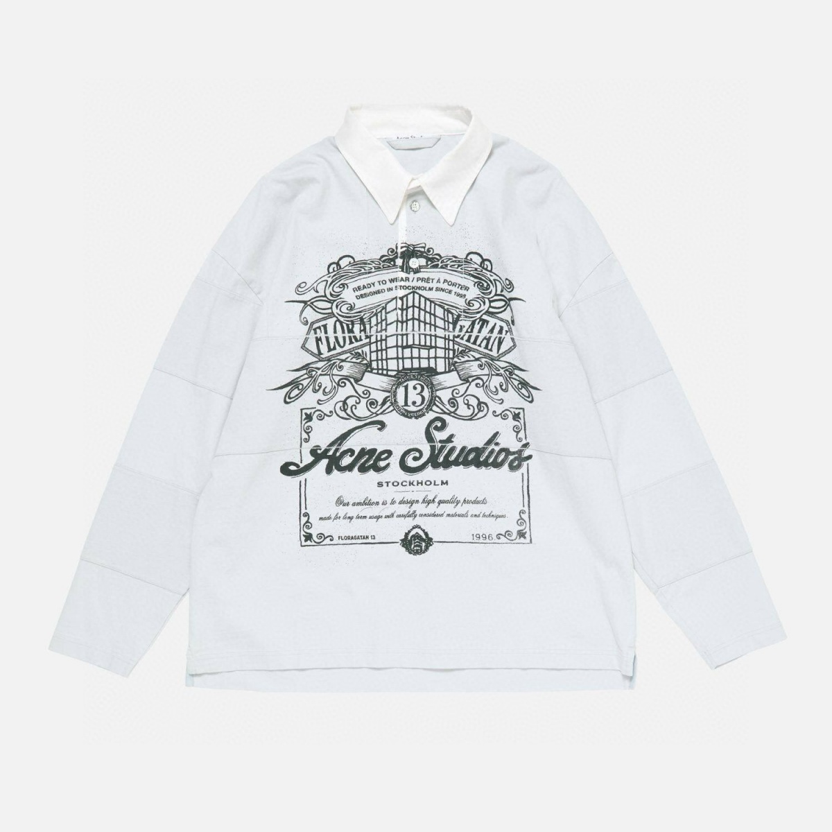 아크네 로고 폴로 셔츠 25FW RA1266-2