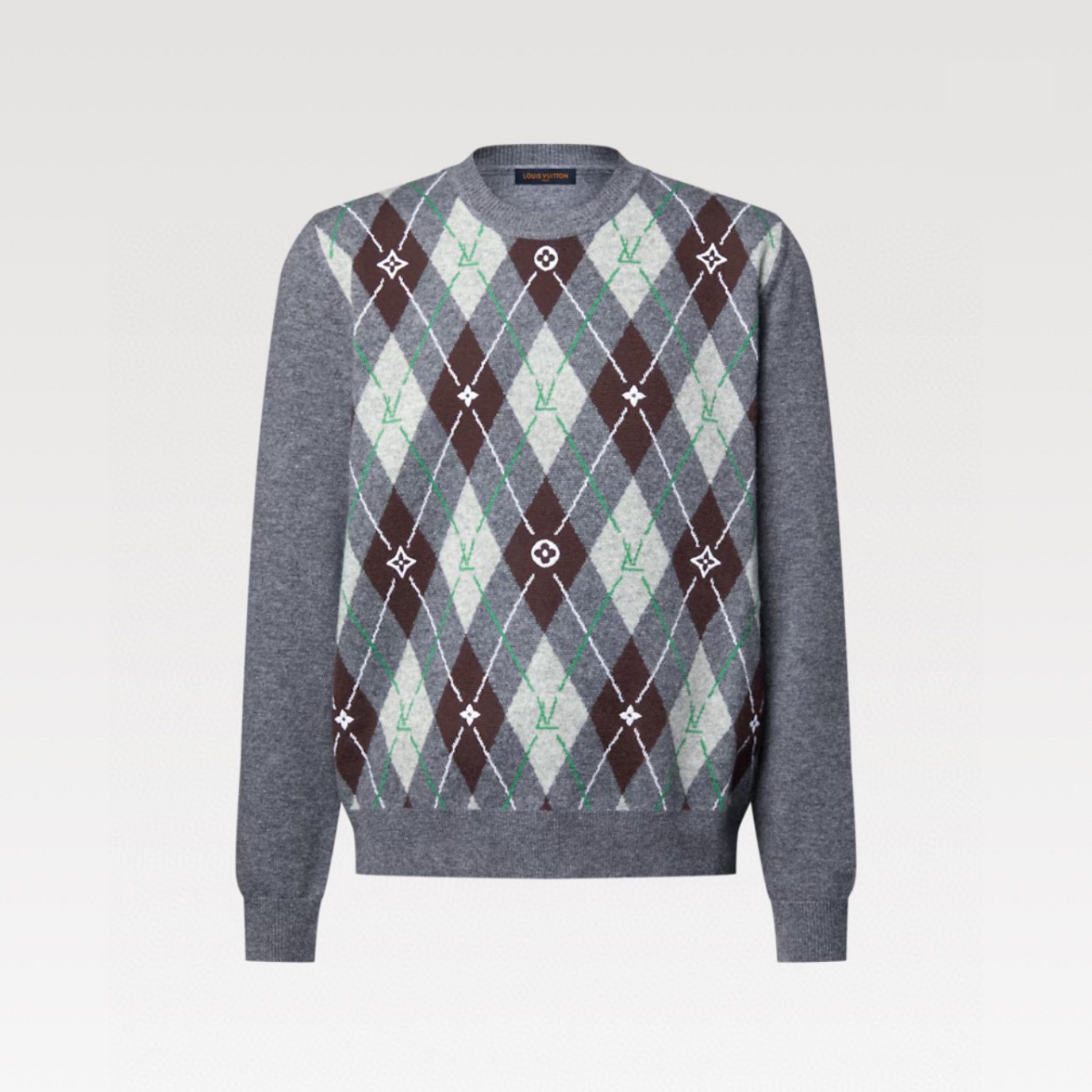 루이비통 Nigo 아가일 자카드 울 스웨터 25FW 66ST562