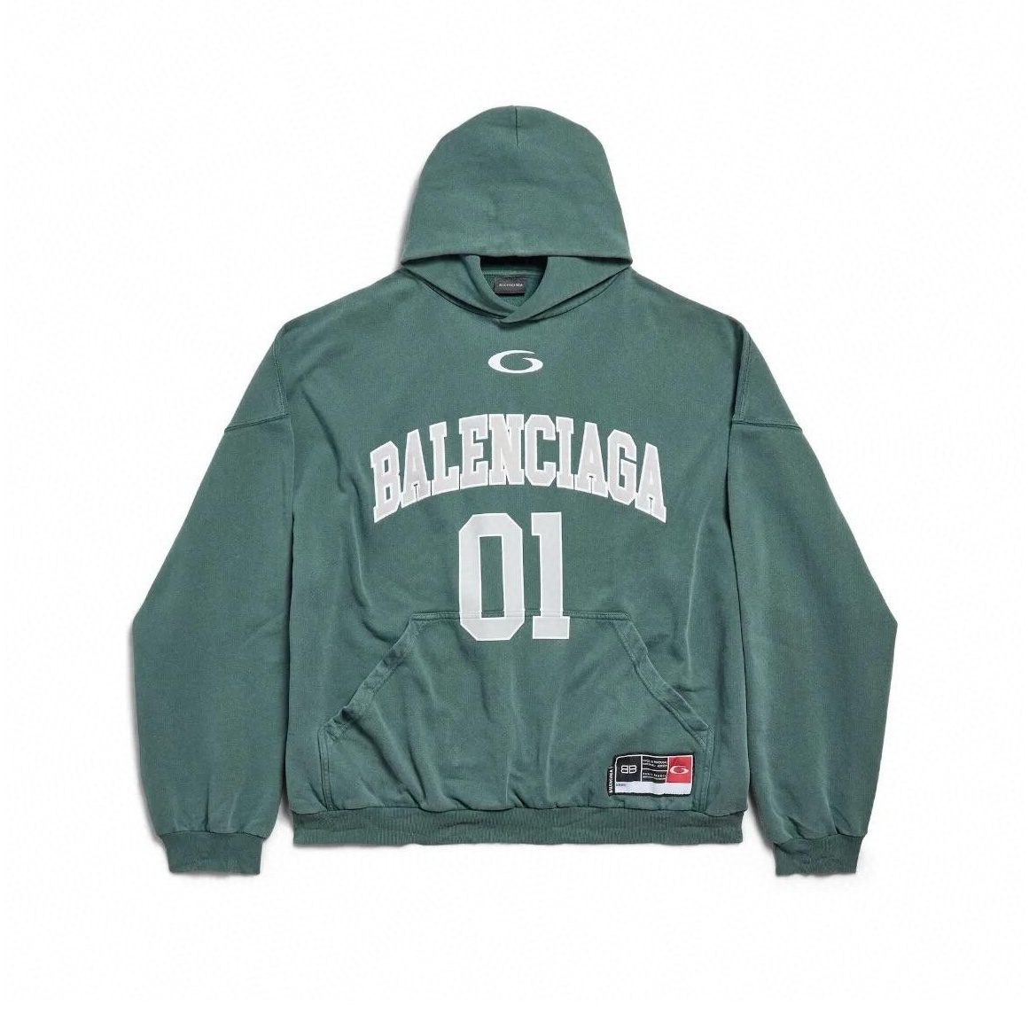 발렌시아가 오버핏 후드티 25FW RA3328