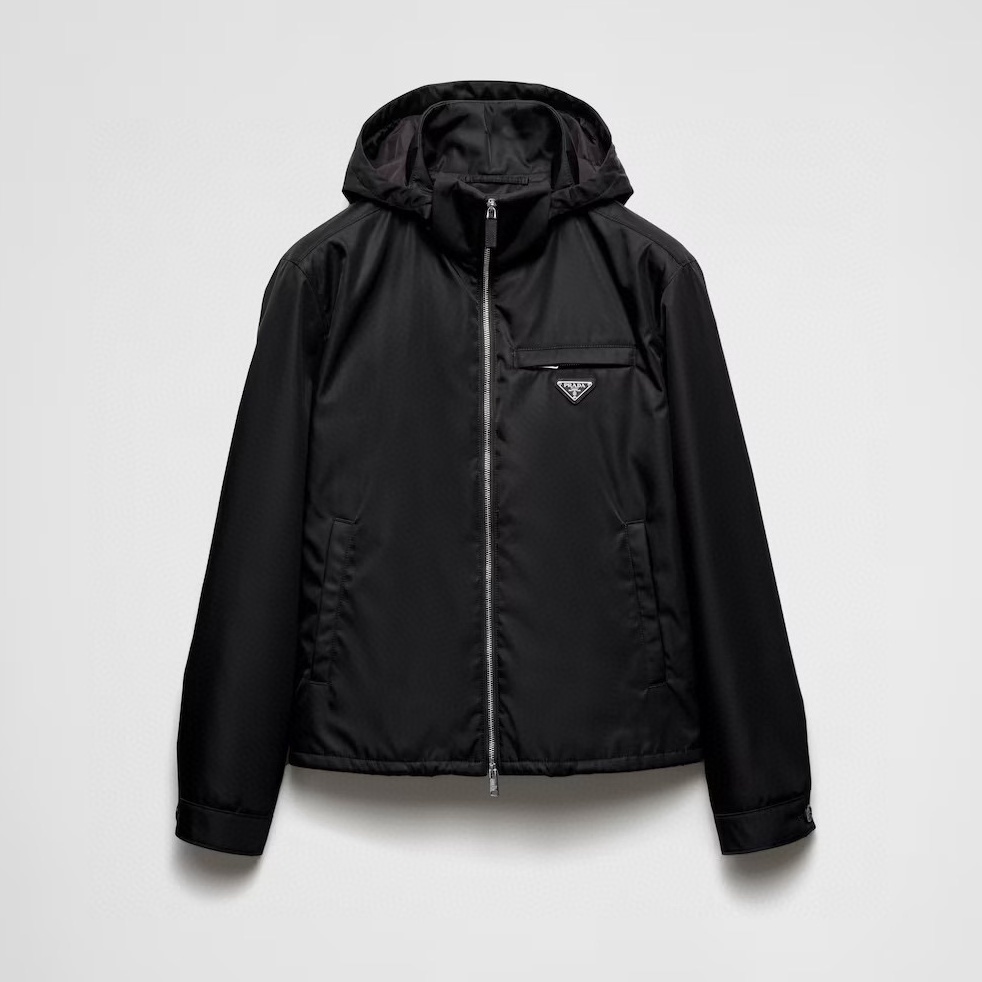 프라다 나일론 후드 숏자켓 25FW RA7386