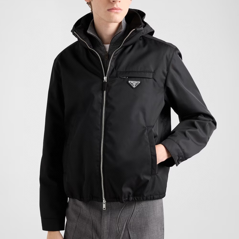 Alternative view of 프라다 나일론 후드 숏자켓 25FW RA7386