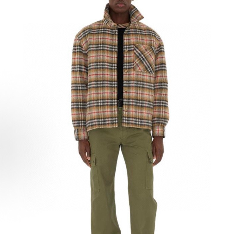 Alternative view of 버버리 체크 양모 셔츠 25FW RA3553