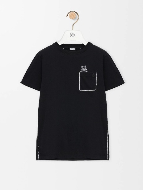 로에* x LOUIS WAIN 면 티셔츠 26SS RA38243
