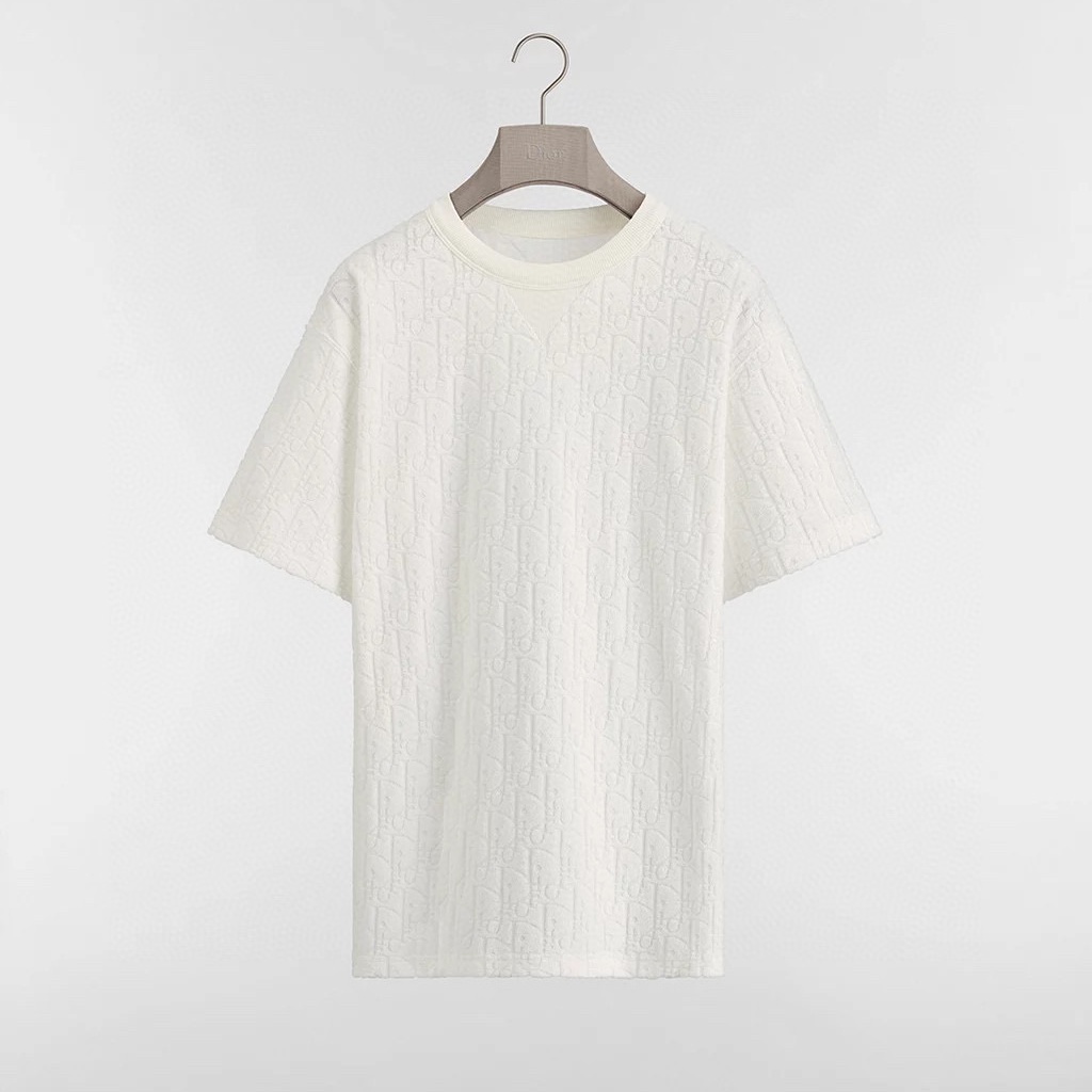 디올 오블리크 엠보 와이드 핏 반팔 티셔츠 26SS RA3860-2
