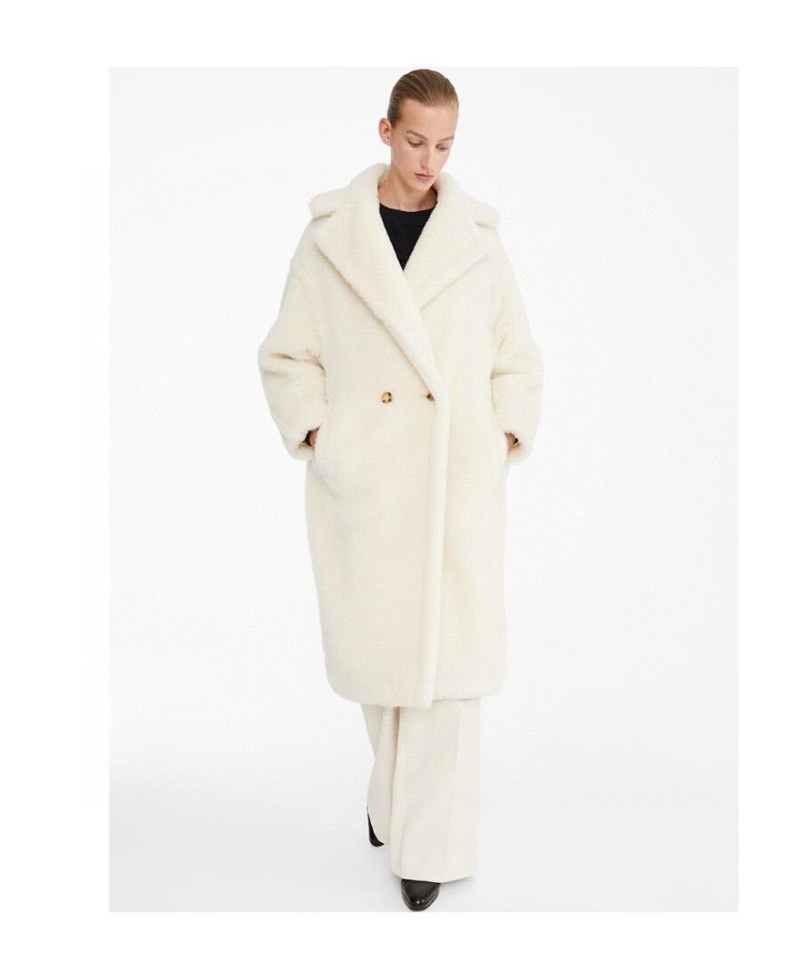 Alternative view of 막스마라 테디베어 울·알파카 롱 코트 26SS RA4004-2