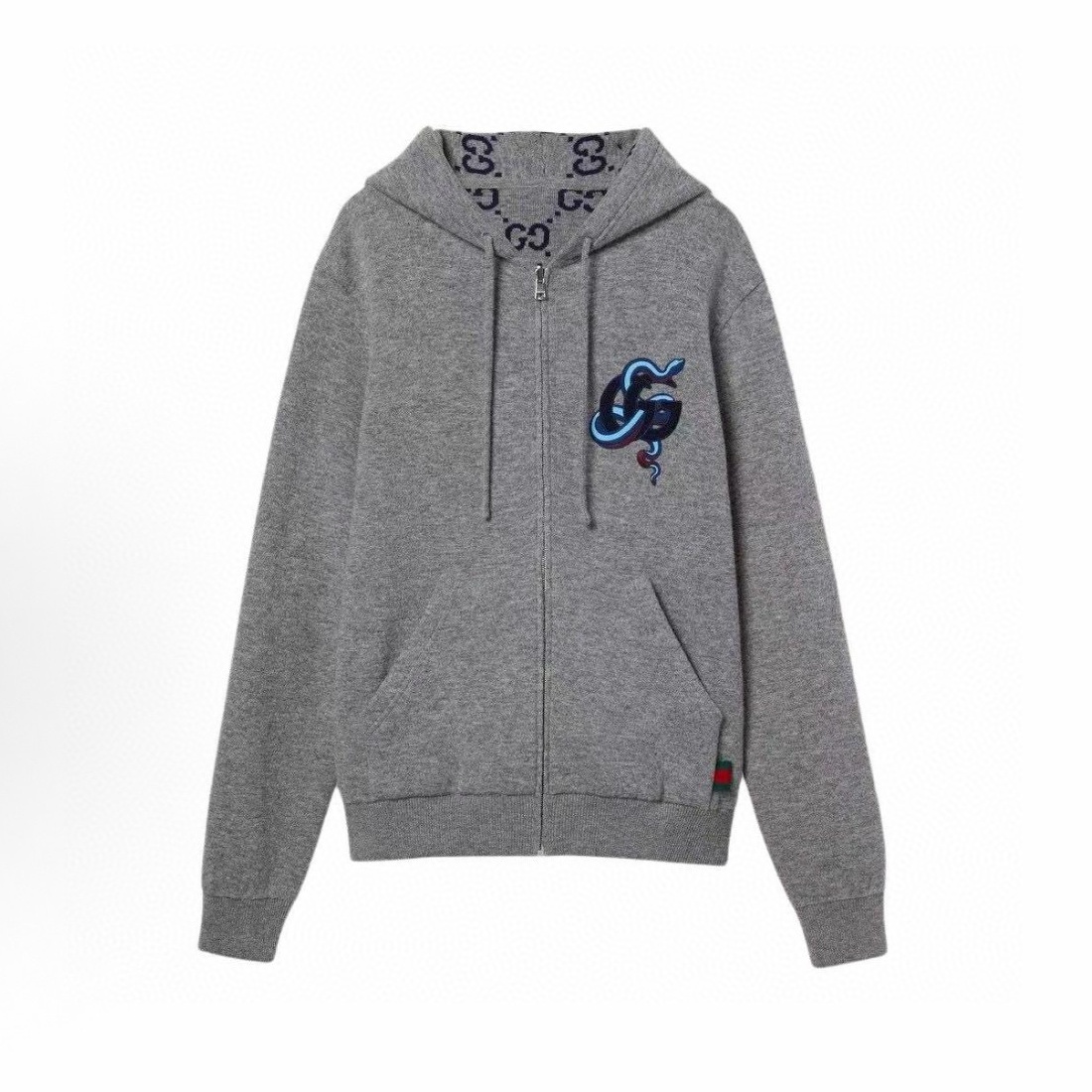 구찌 더블페이스 울 집업 후드 자켓 26SS 66STD4414
