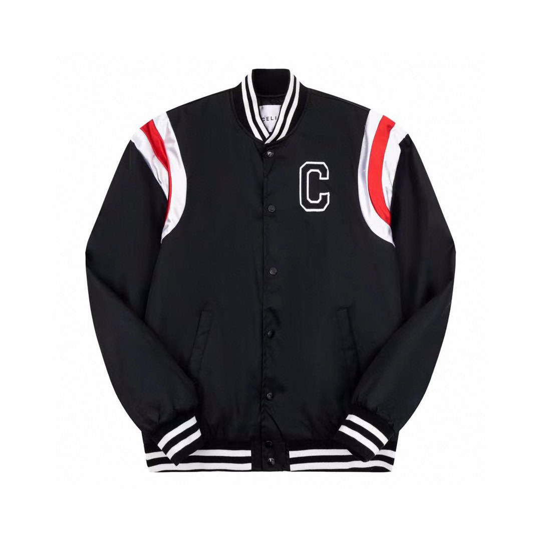 셀린* C 로고 퀼팅 패디드 바시티 자켓 23FW Ceo217