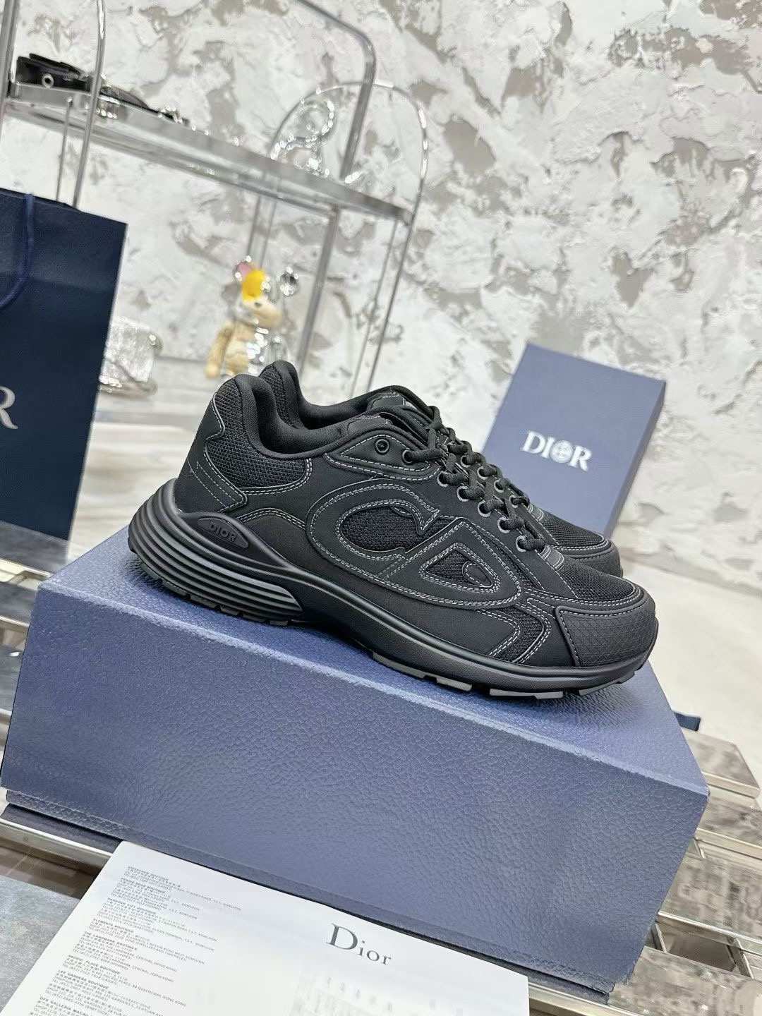 Alternative view of 디* x 스* 아일랜드 B30 스니커즈 3SN279ZAN-4
