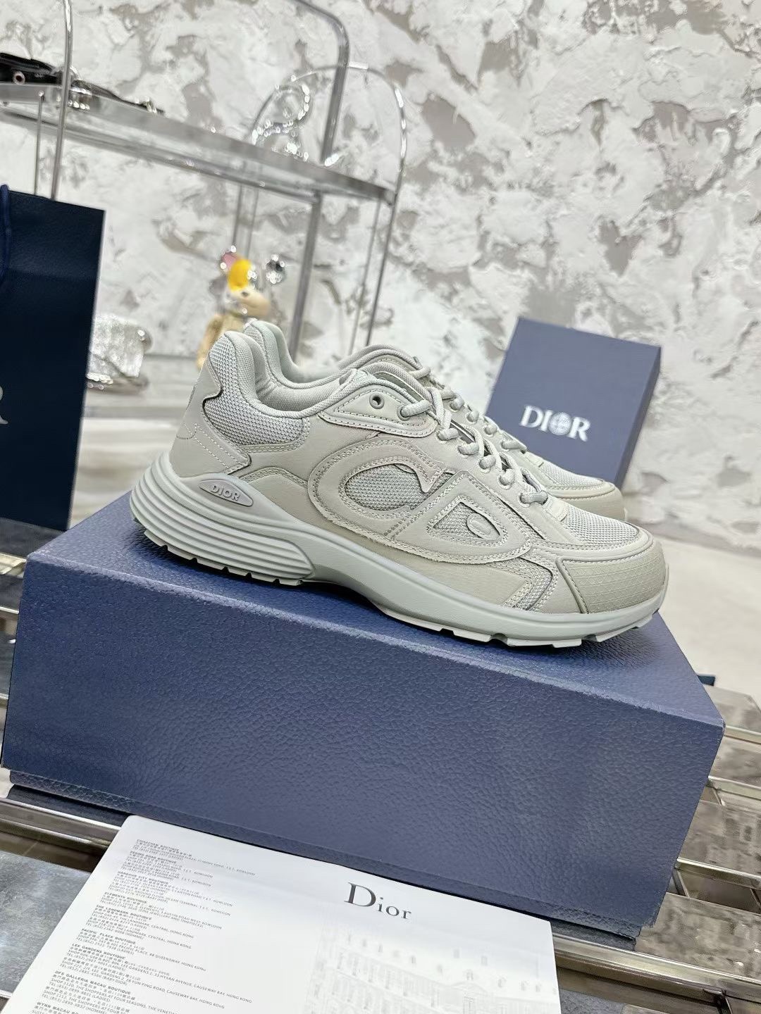 Alternative view of 디* x 스* 아일랜드 B30 스니커즈 3SN279ZAN-6