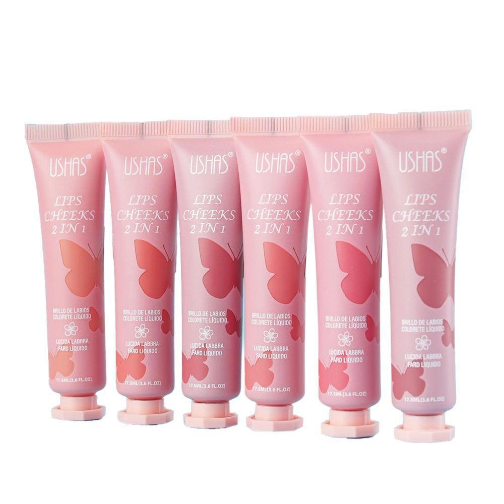 Rubor & Brillo Labial 2 en 1 | Ushas