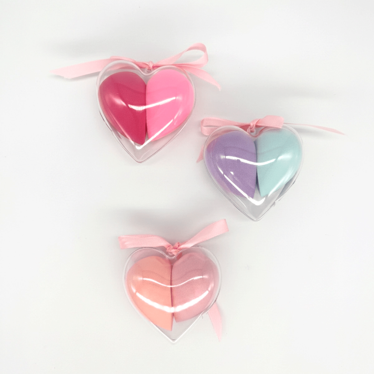Set de Esponjas Estuche Corazón 2 Pzas. | Ruby Face