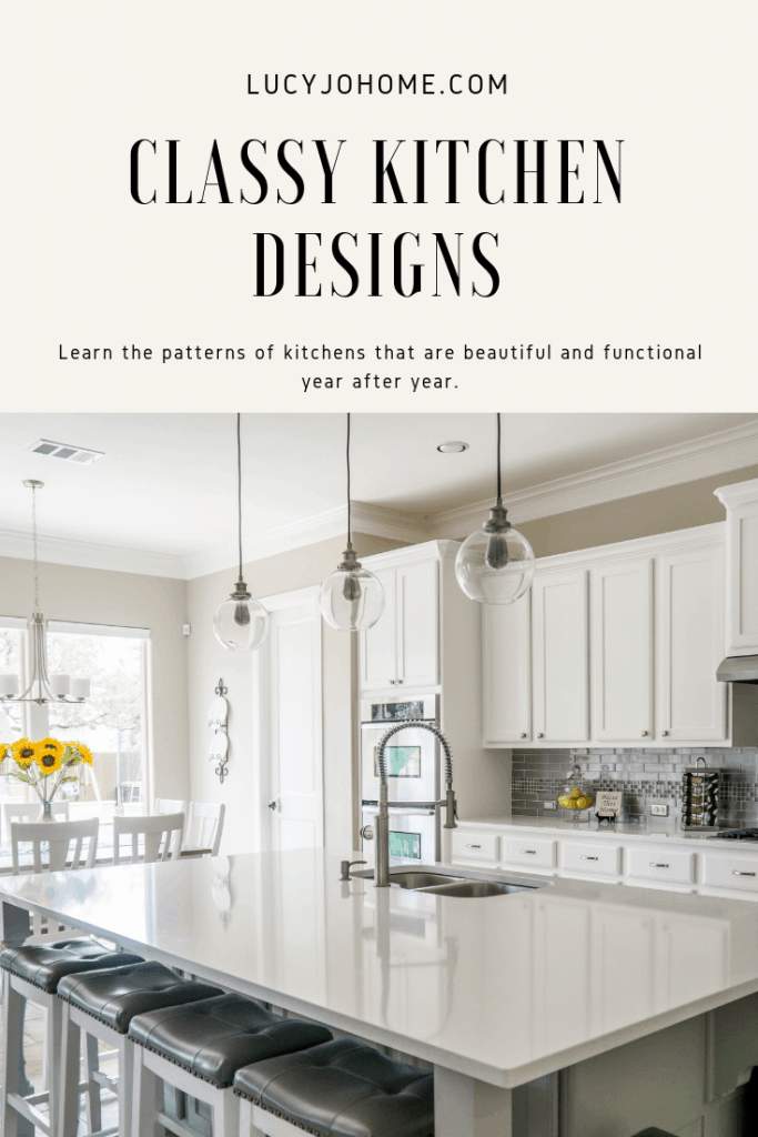 These kitchen cleaning tips will help prevent lingering cooking odors. Classy Kitchen Designs Lucy Jo Home