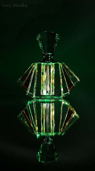Art Deco bottles photographed in studio for the AOP Awards. Copyright Lucy Munday