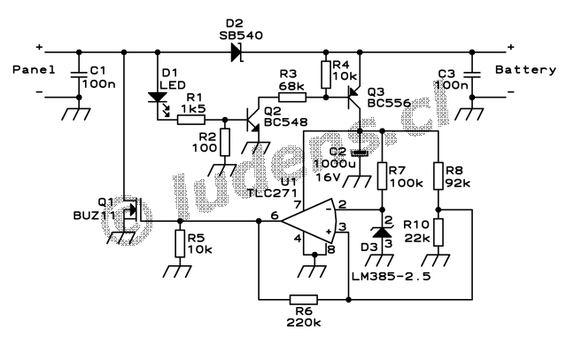 A Simple Solar Panel Regulator