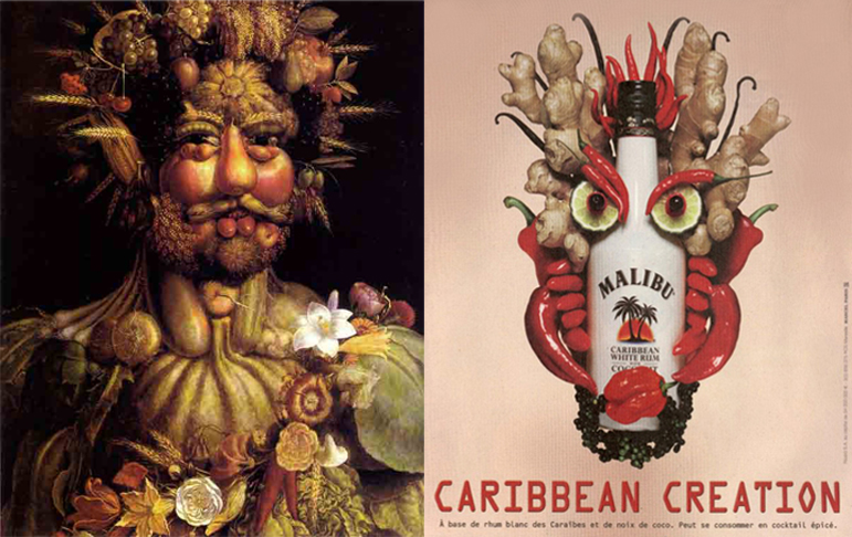 Comparaison Arcimboldo