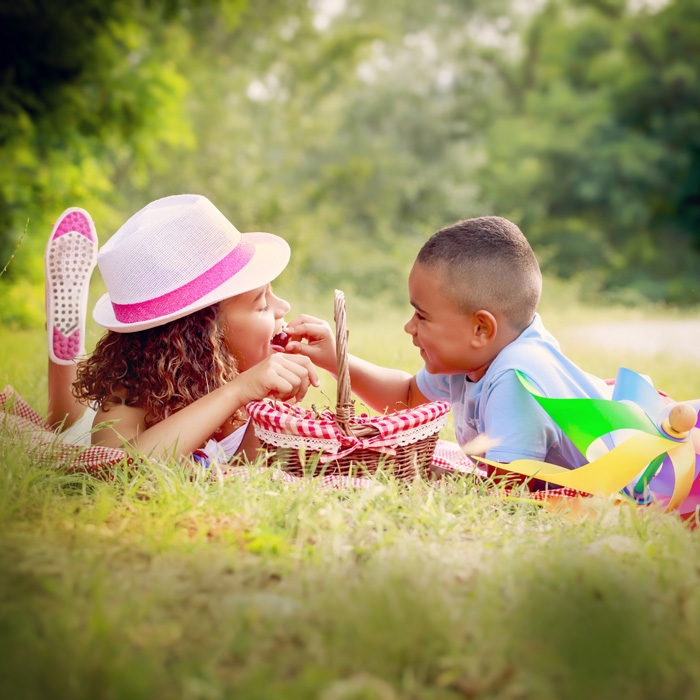 ritratti bambini in location