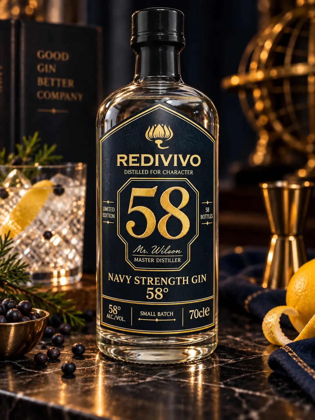 Redivivo 58 - Navy Strength Gin