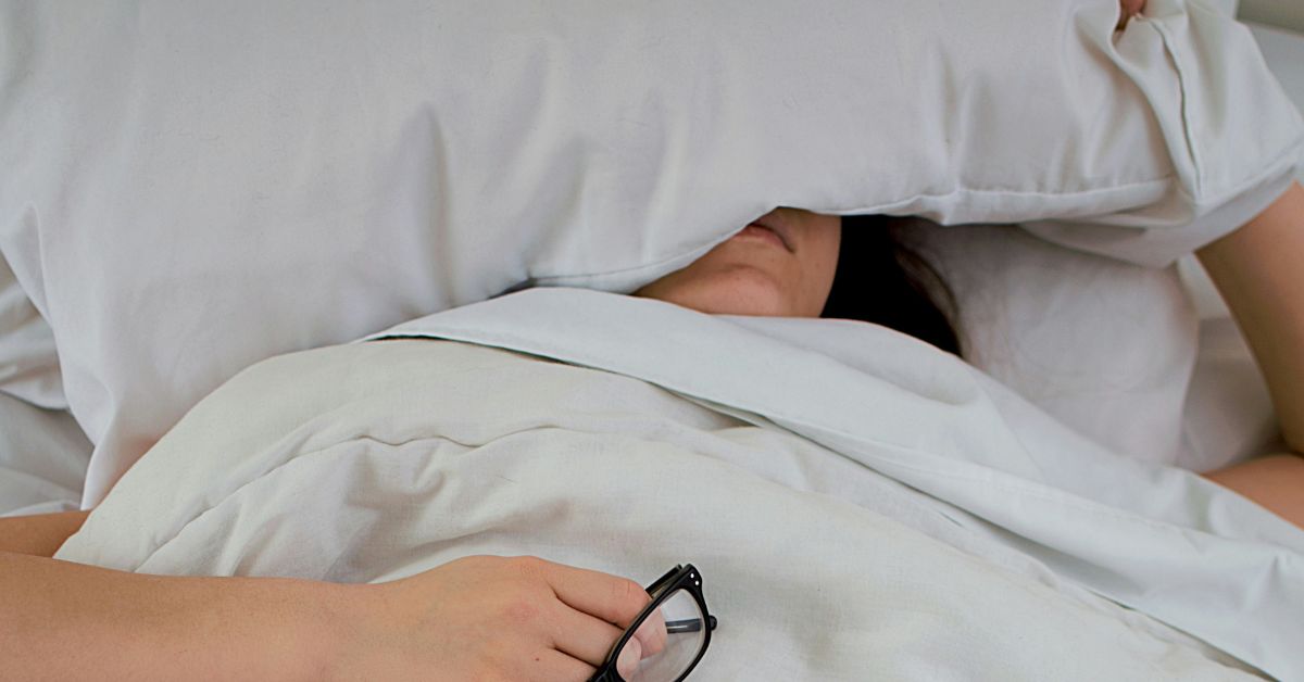 Women led in a bed