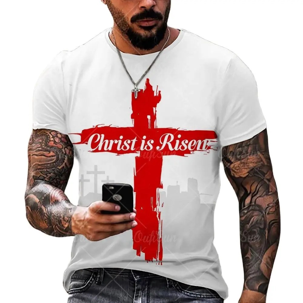 T-shirts Jesus died for our sins - Image 2