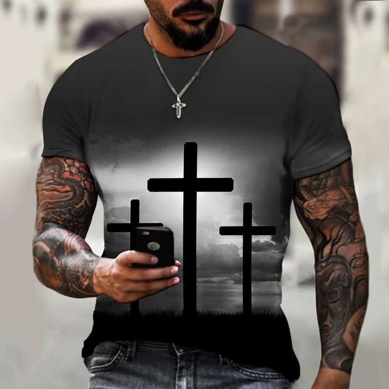 T-shirts Jesus died for our sins - Image 11