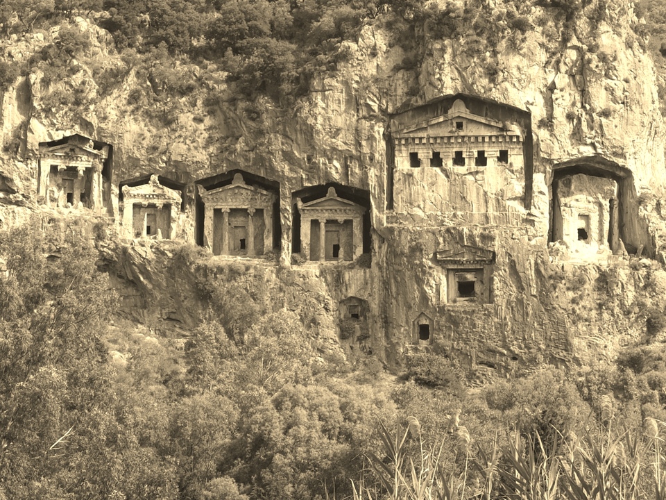 Tombs at Dalyan