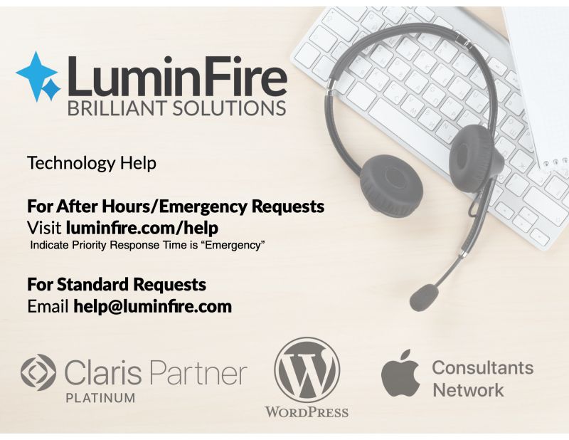 Service Luminfire - Professional Space Design - Mobile