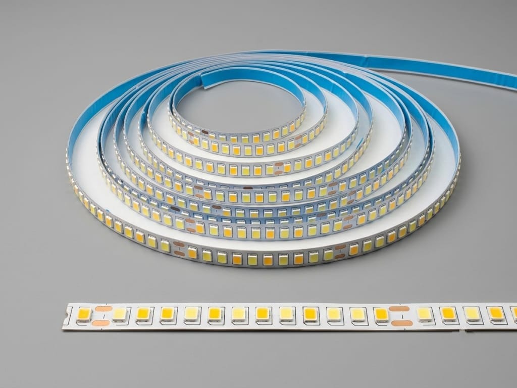 Banda LED Pentru Lustra LED 18W pe metru Dual CCT 3000K 6500K cu 10 leduri pe segment.