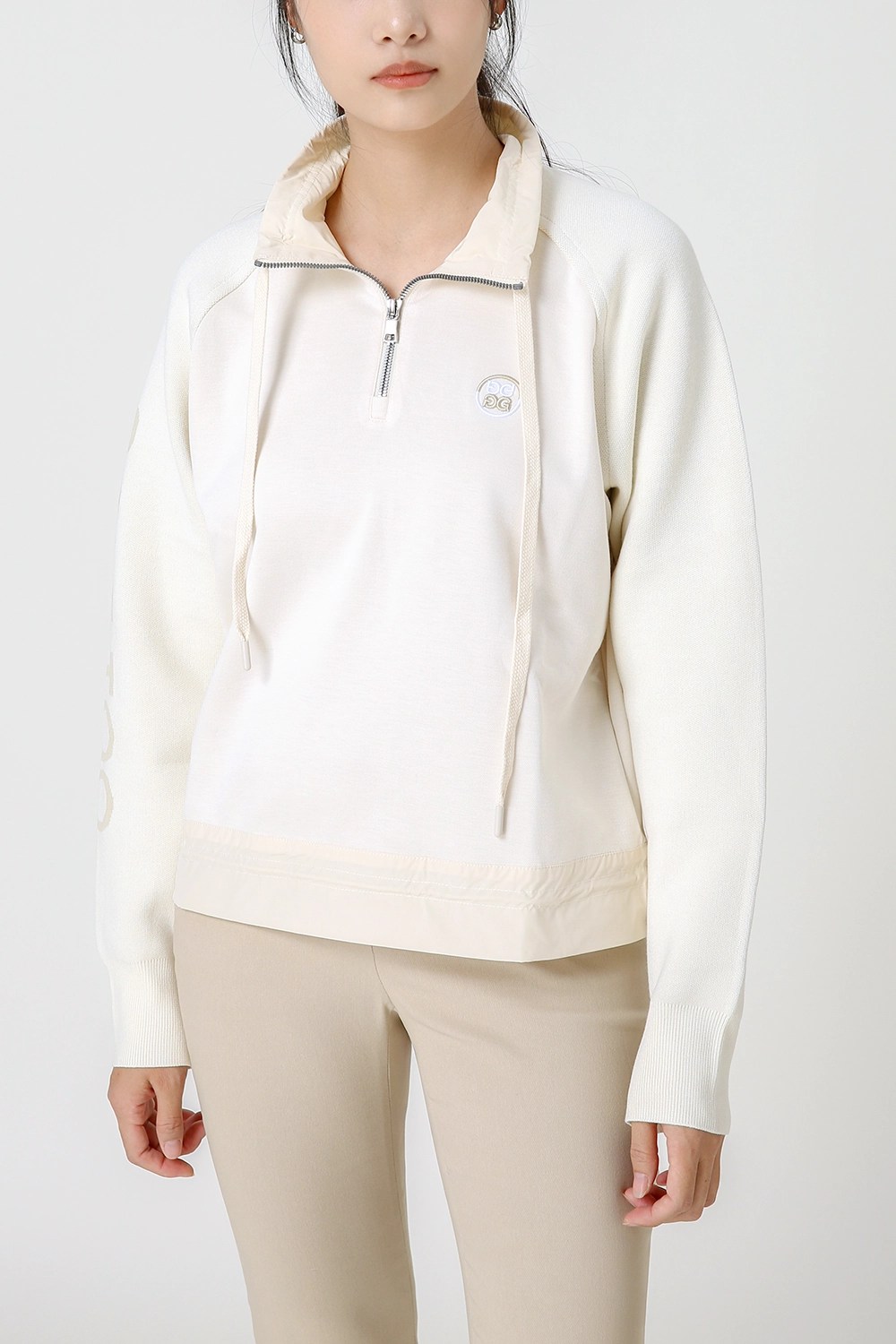 HYBRID HALF-ZIP PULLOVER(WOMEN)