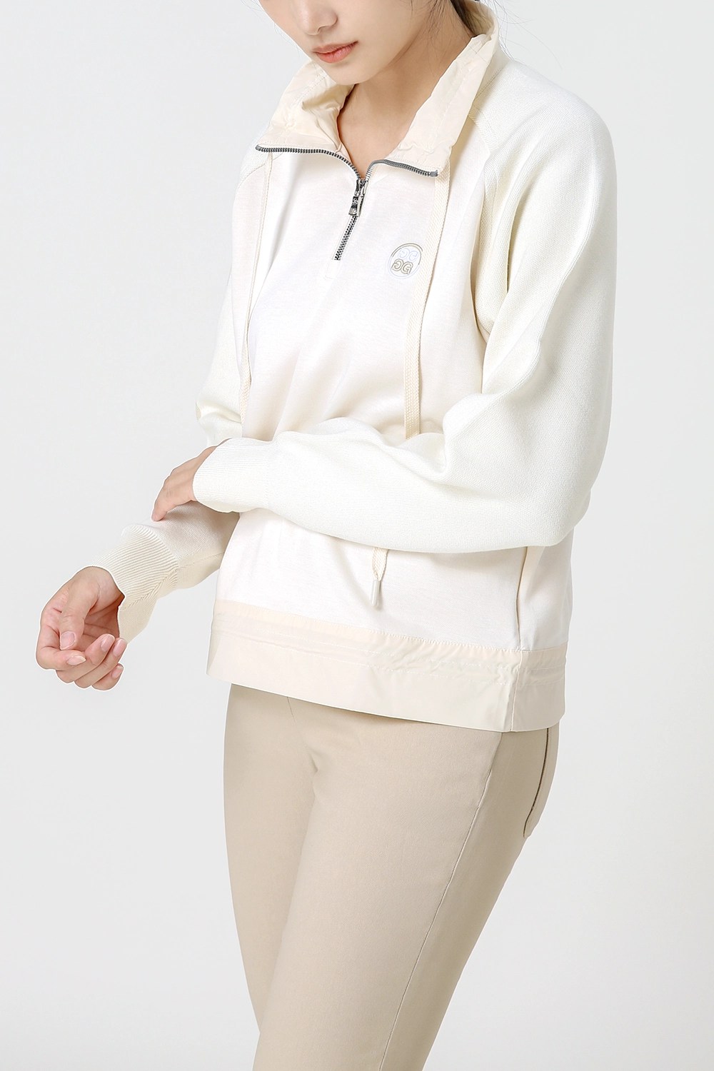 HYBRID HALF-ZIP PULLOVER(WOMEN)