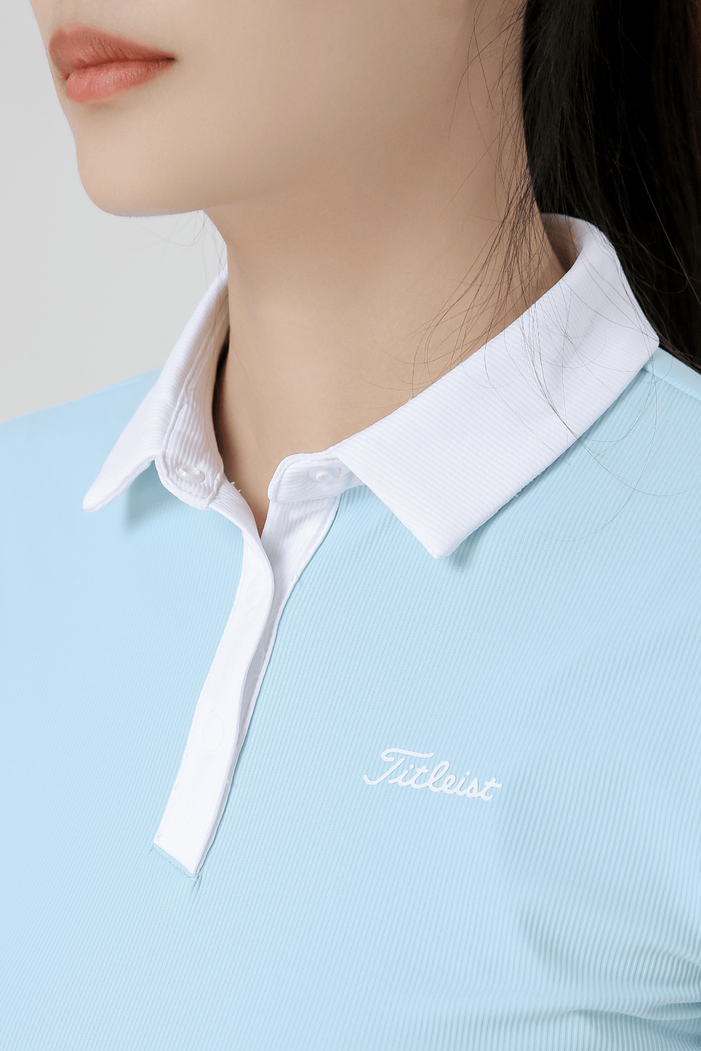 RIB SS POLO SHIRT W
