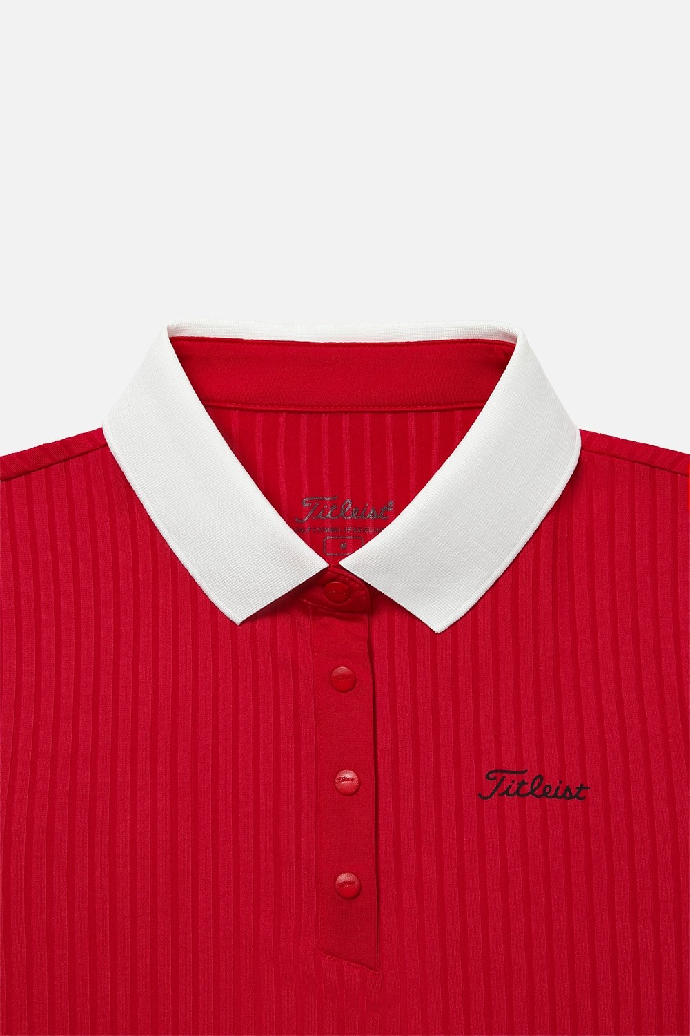 RIB PERFORMANCE SHIRT W-RED