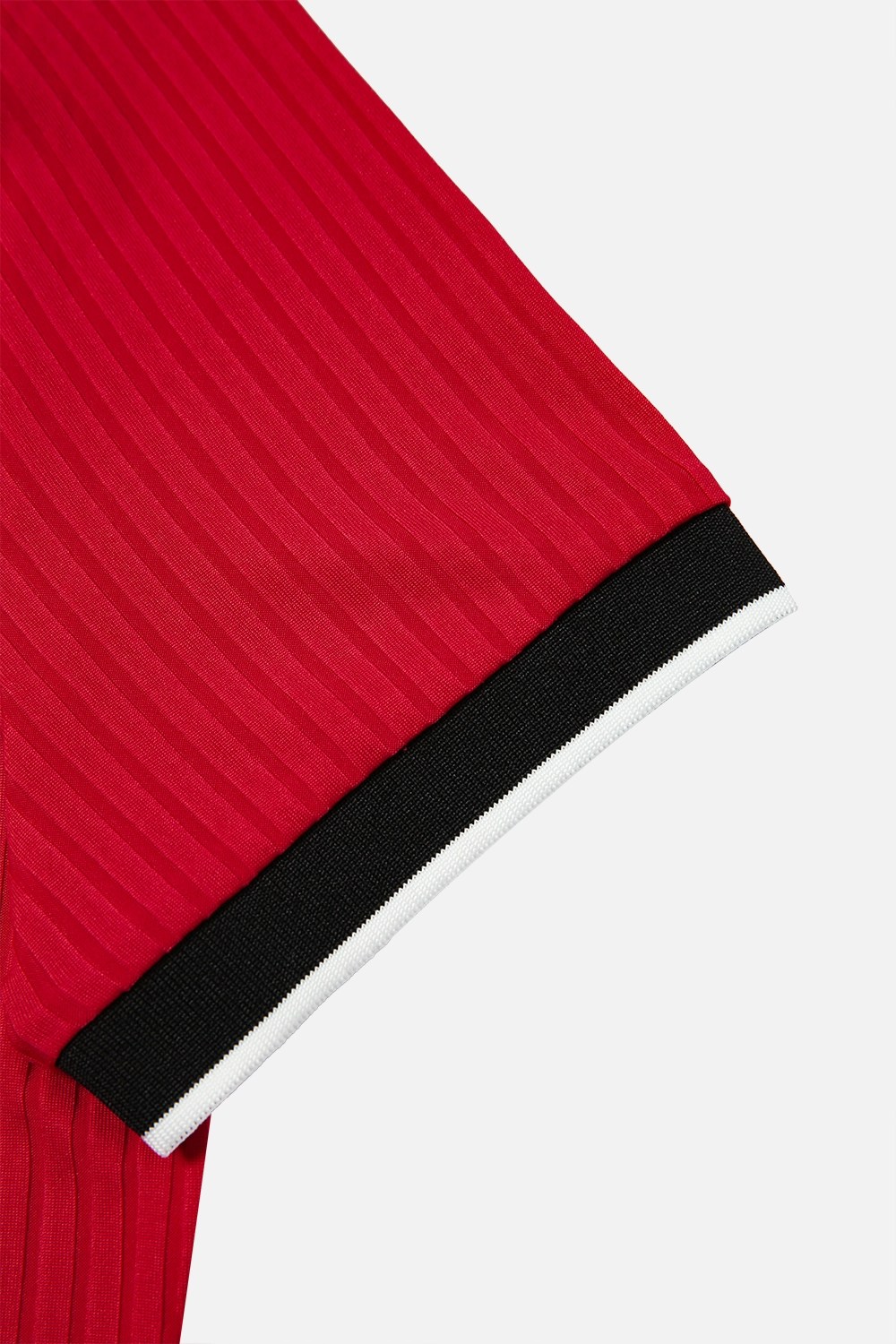 RIB PERFORMANCE SHIRT W-RED