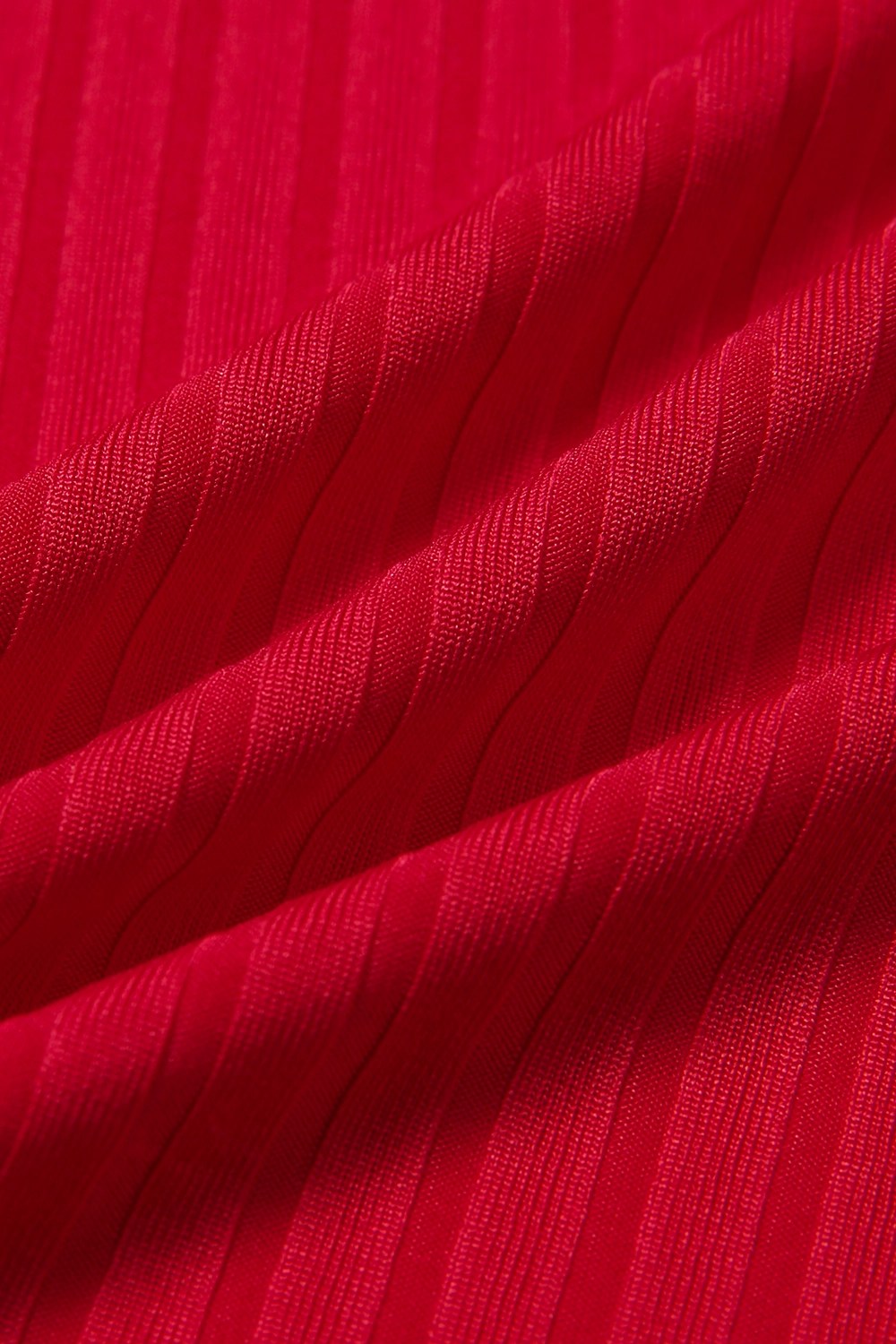RIB PERFORMANCE SHIRT W-RED