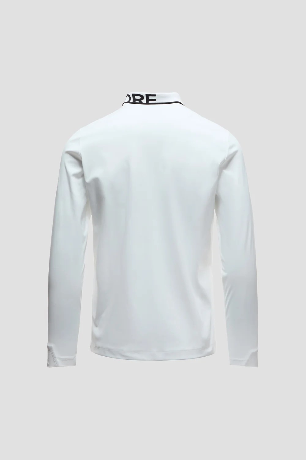 LOGO-COLLARED TECH POLO
