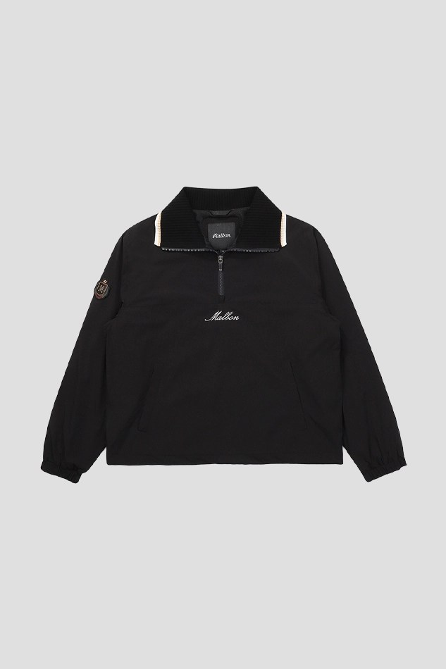 KNITTRIM WARMNEST ANORAK-BLACK