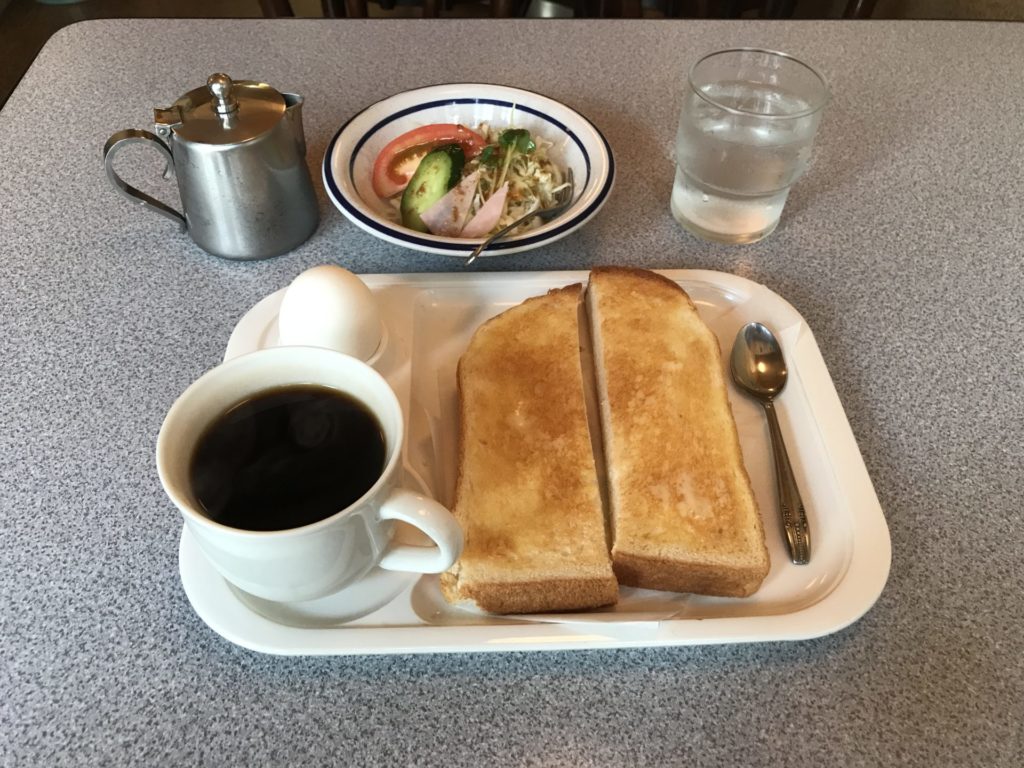 すみれ　モーニング