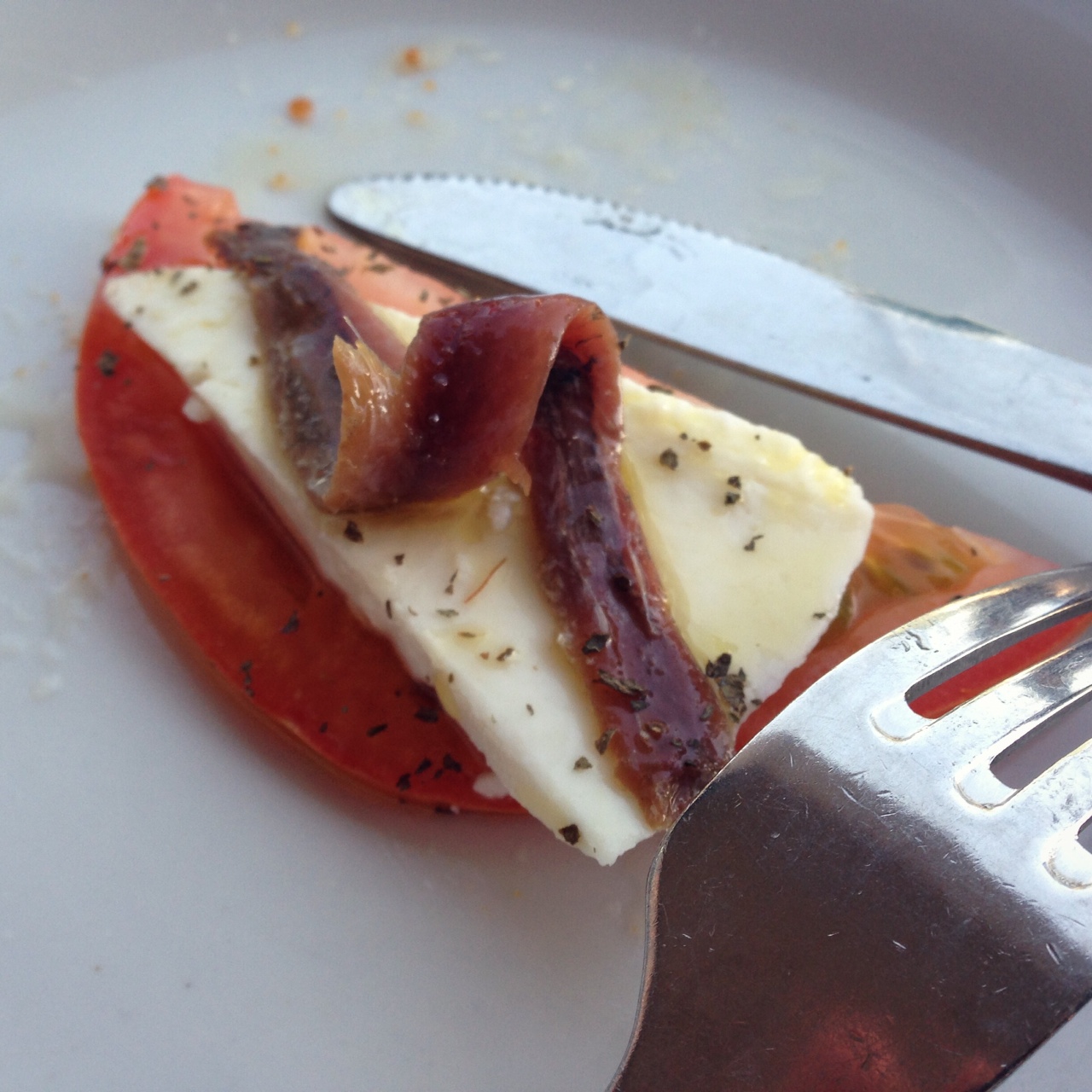 La Tarraza- goat cheese and anchovies