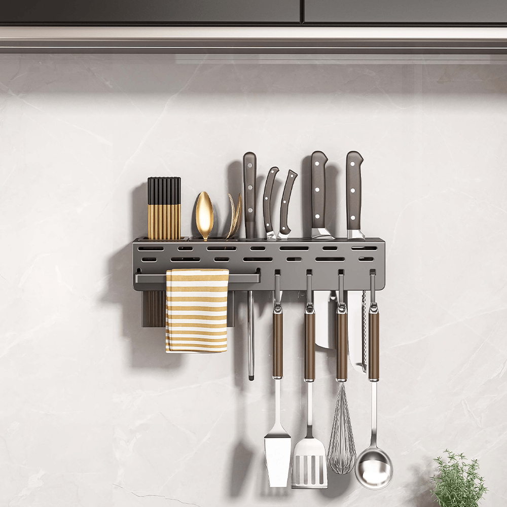 Utensil Holder for Storage Wall-mounted Kitchen Decor Reusable Chopstick Holder Convenient Cutlery
