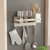 Kitchen Refrigerator Storage Rack Metal Strong Fridge Magnet Shelf