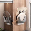 Multi-functional Hanging Knife Holder Punch Wall Mounted Chopsticks Holder for Kitchen Tool