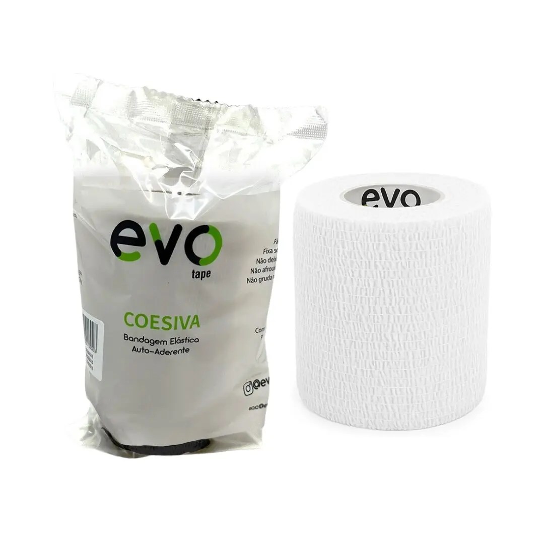 Bandagem Evo Tape Coesiva 7,5cm - Branca