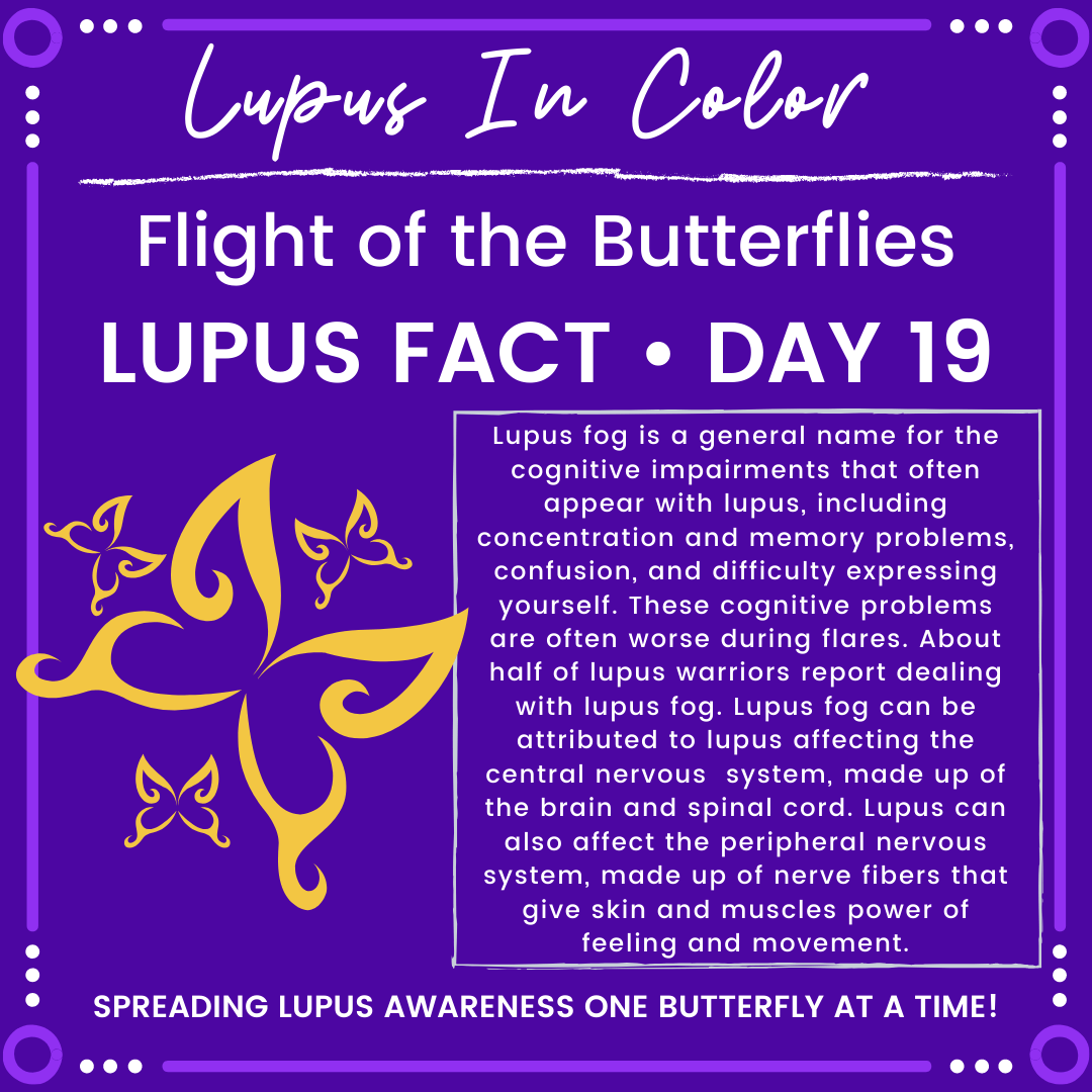 Lupus Awareness Month Fact 19