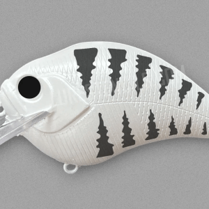 SCrank 1.5 Jagged Convict fishing lure stencil SC034 precision cut crankbait painting template