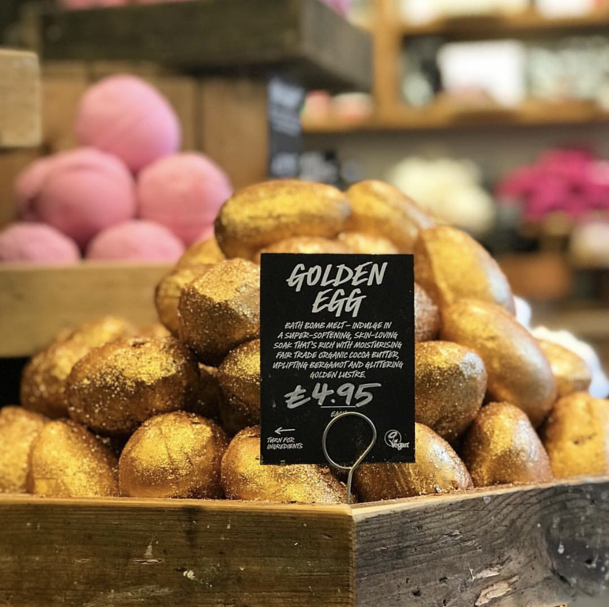 Golden Egg (new version vs. original version) | Lush Archive