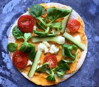 Zoete aardappelspread
