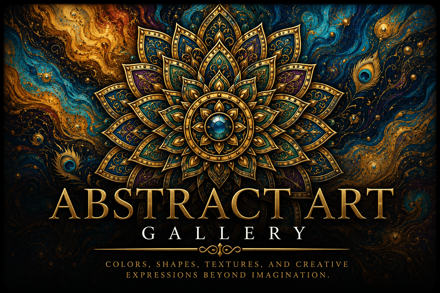 Abstract artwork gallery