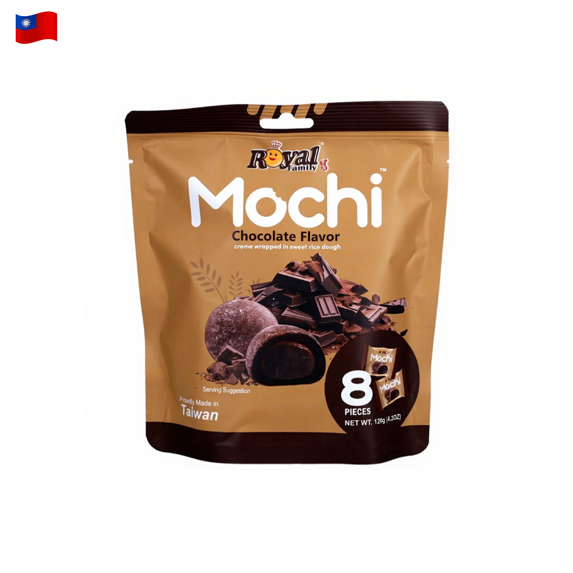 Royal Family Mochi - Chocolate 120g